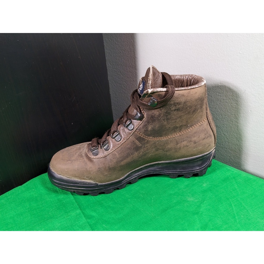 Vasque Sundowner Leather Boots GoreTex Skywalk 7935 Made in Italy Mens Size 5.5 - Picture 6 of 9